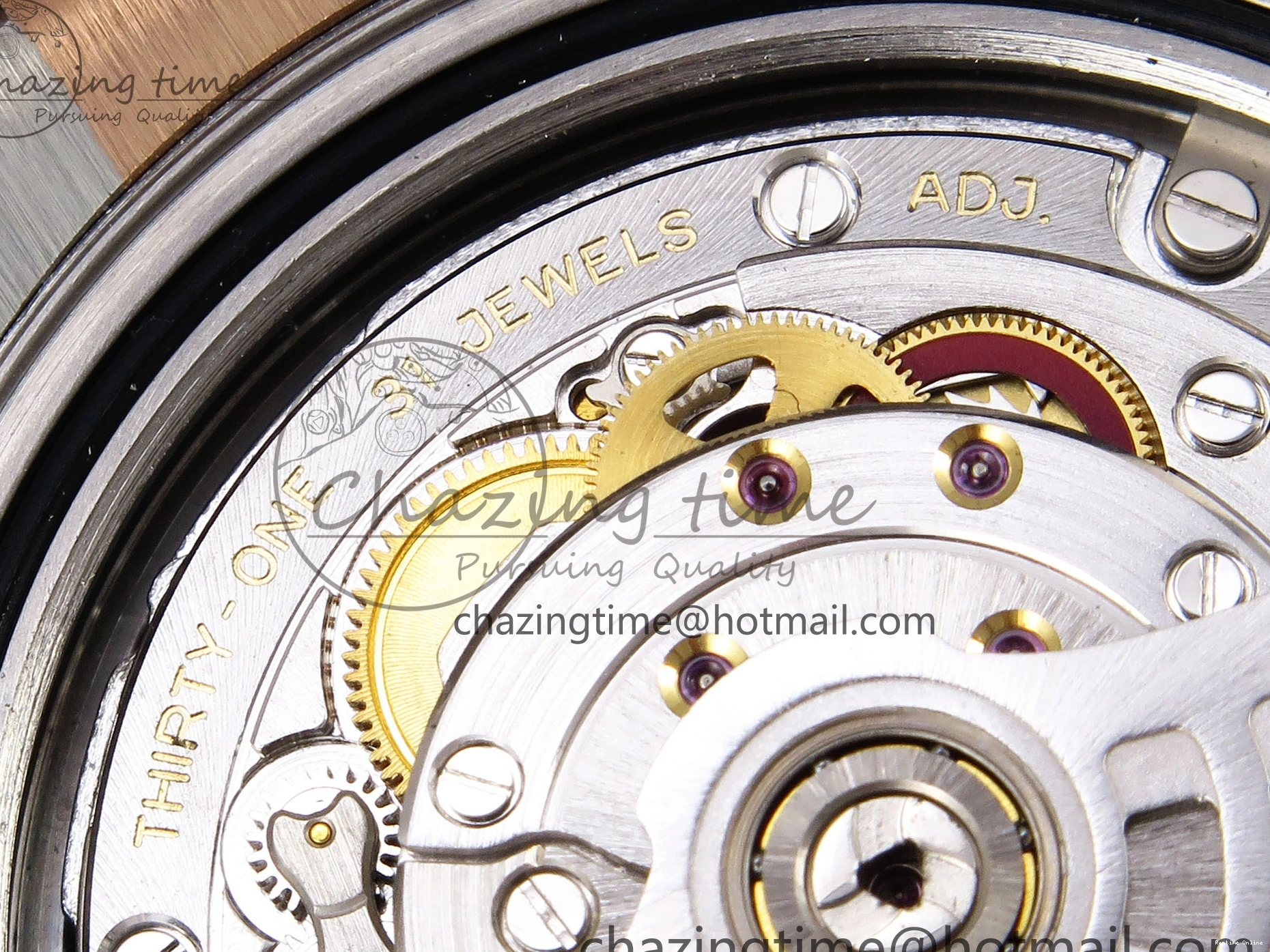 0413 UrbanChic Yacht-Master 126621 SS RG 904L Steel VSF 1:1 Best Edition Black Dial on SS RG Bracelet VS 1860